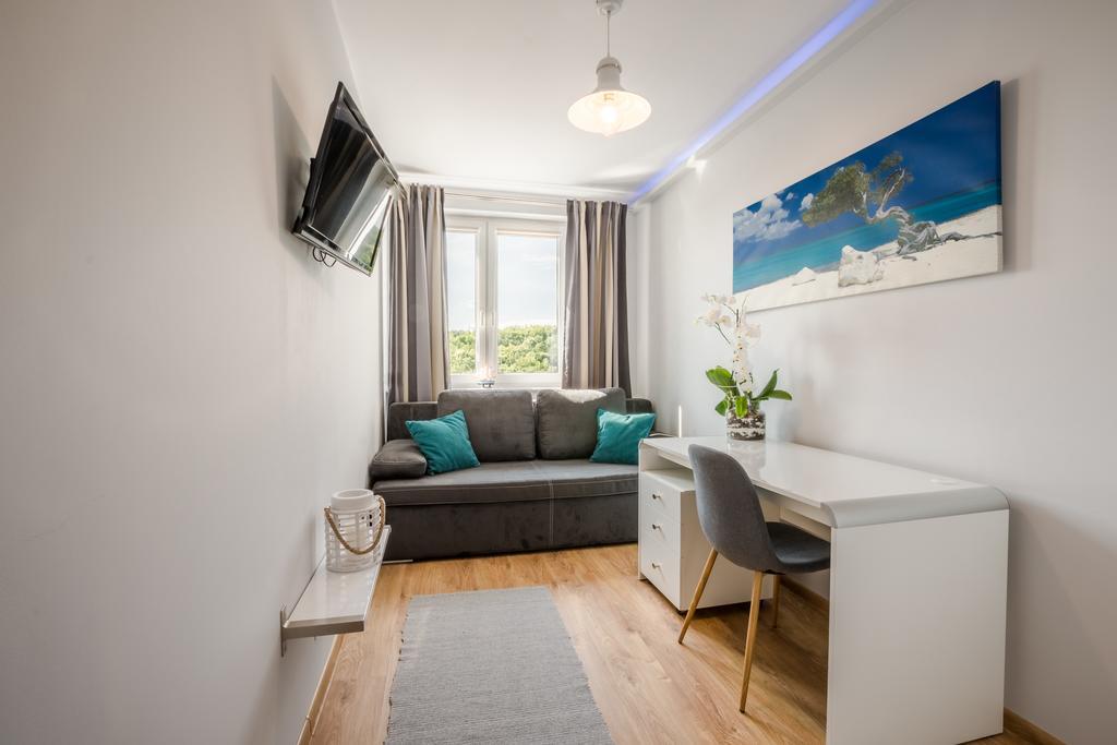 Apartament Nadmorski Widok Gdynia Chambre photo